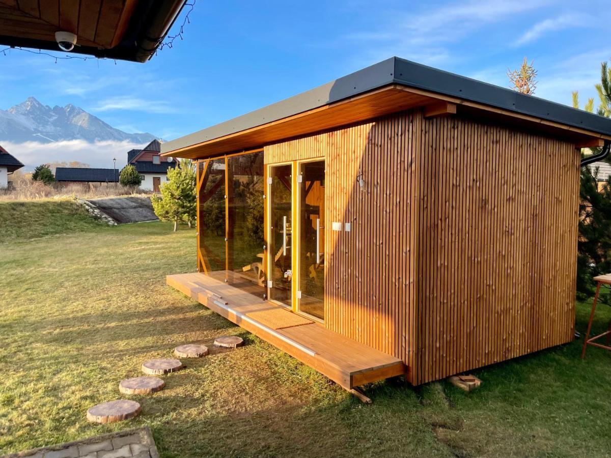 Domcek & Sauna Garden Stará Lesná Exterior foto