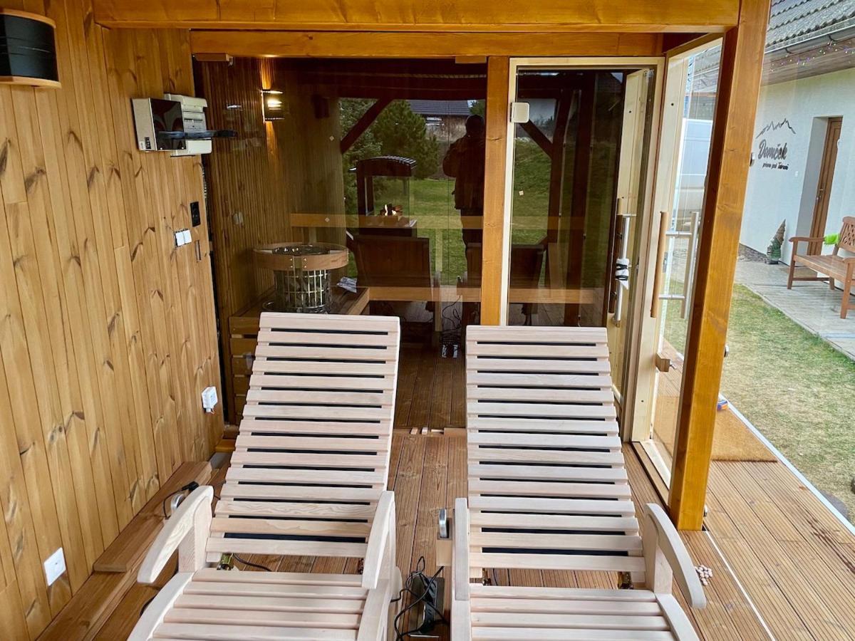 Domcek & Sauna Garden Stará Lesná Exterior foto